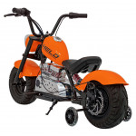 Elektrická motorka Chopper Warrior - oranžová